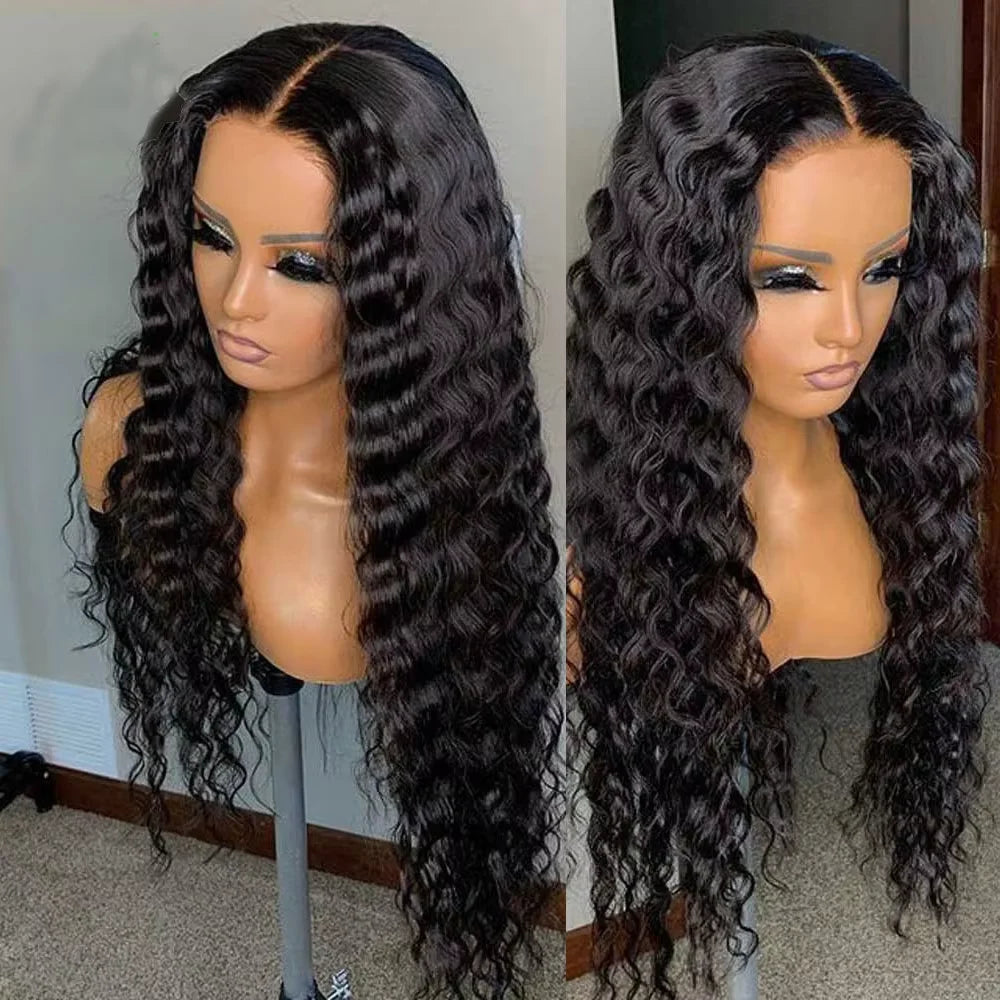 Bone Straight Human Hair Colored Brown Wigs Glueless HD Lace Frontal Wigs Brazilian Human Hair Lace Front Wigs for Black Women