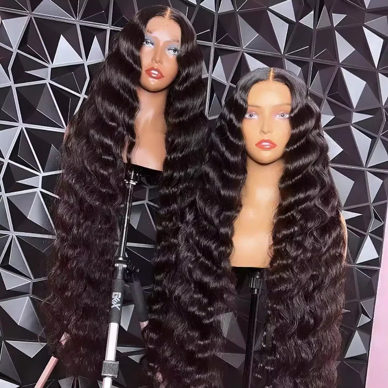 Bone Straight Human Hair Colored Brown Wigs Glueless HD Lace Frontal Wigs Brazilian Human Hair Lace Front Wigs for Black Women