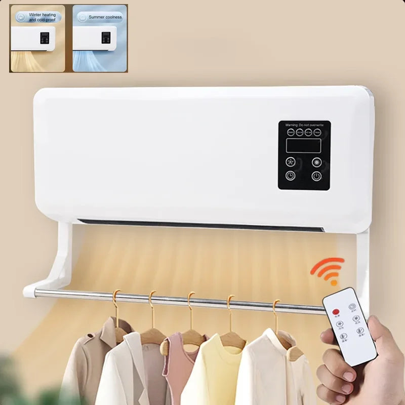 Portable Ductless Air Conditioner Wall-mounted Air Conditioner Fan and Heater RV Air Conditioner Fan Heater Combo Split