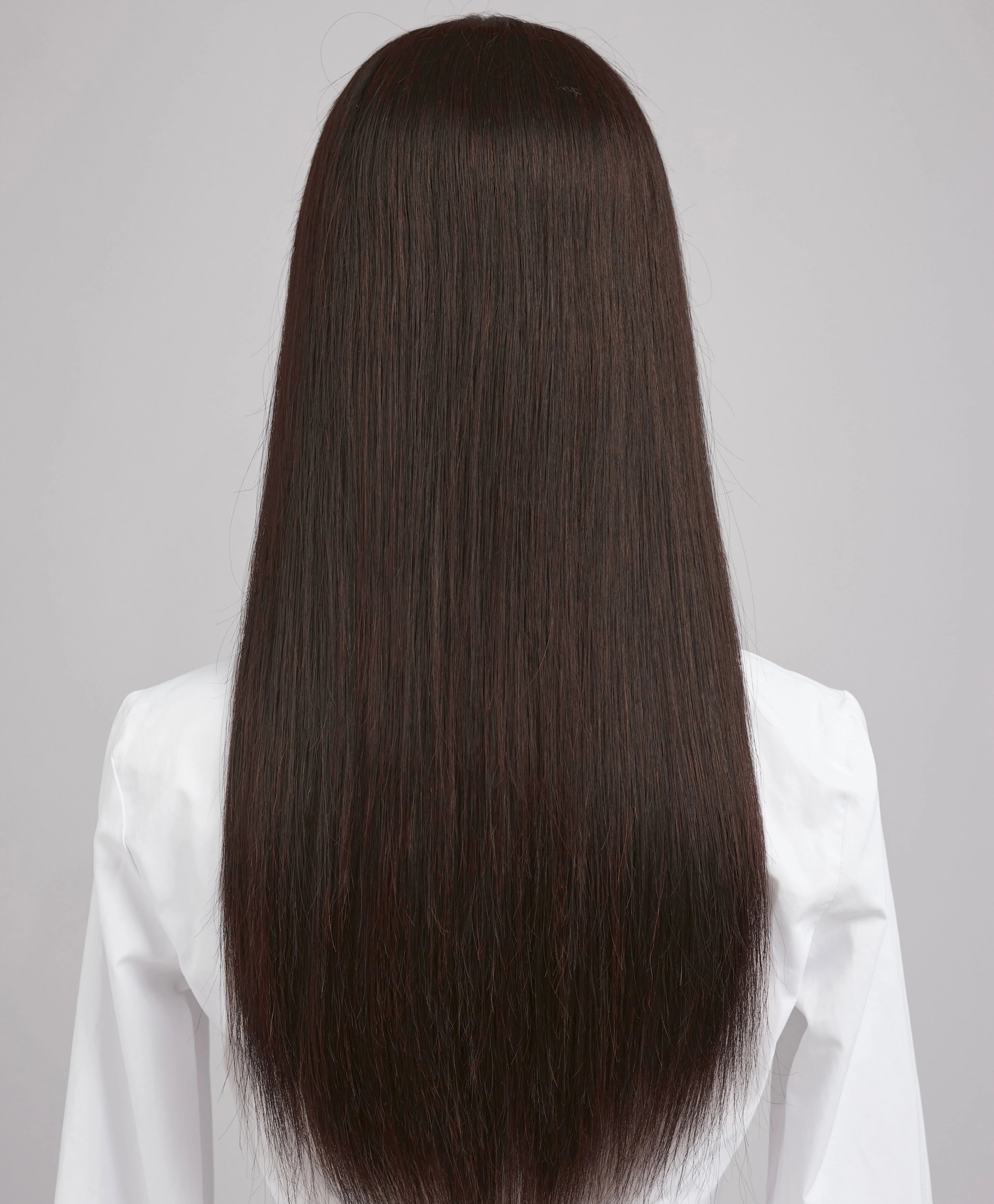 European Raw Human Hair Wig 6x6 Silk Top Realistic Scalp Glueless Wigs Layered Straight 150% Density PU Front Elastic Net Wig